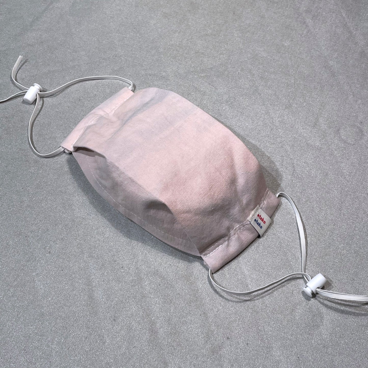 Cotton Face Mask - Vintage Pink Fabric